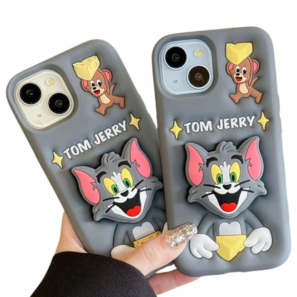 3D Cartoon Tom &amp; Jerry Phone Case 