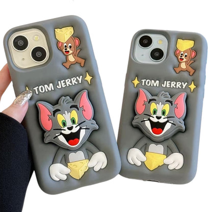 3D Cartoon Tom &amp; Jerry Phone Case 