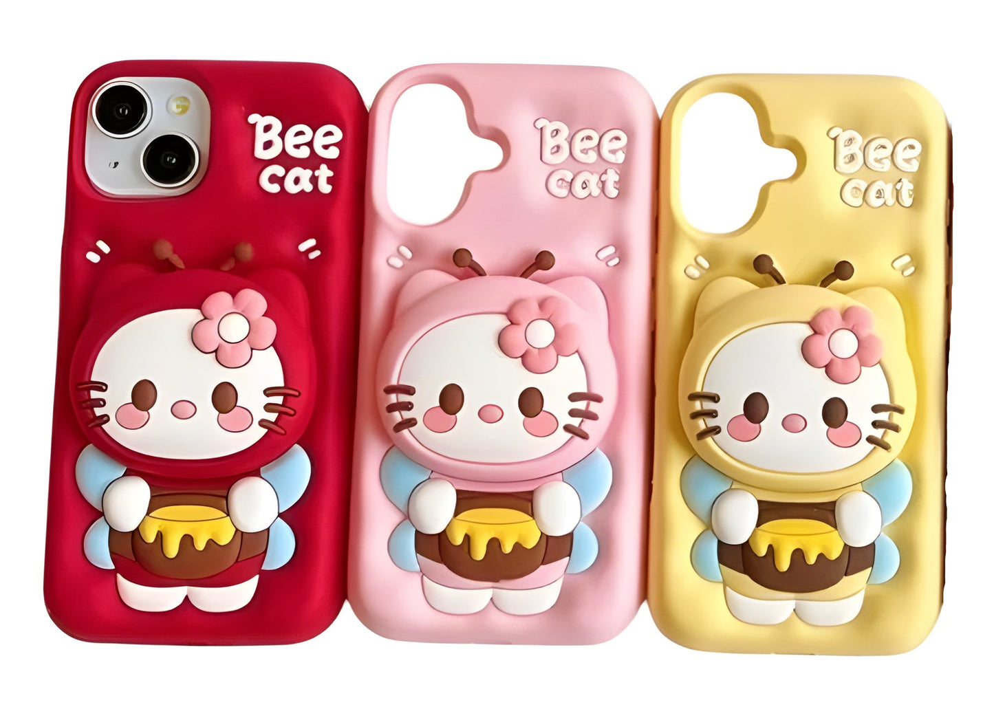 3D Bee Kitten Case