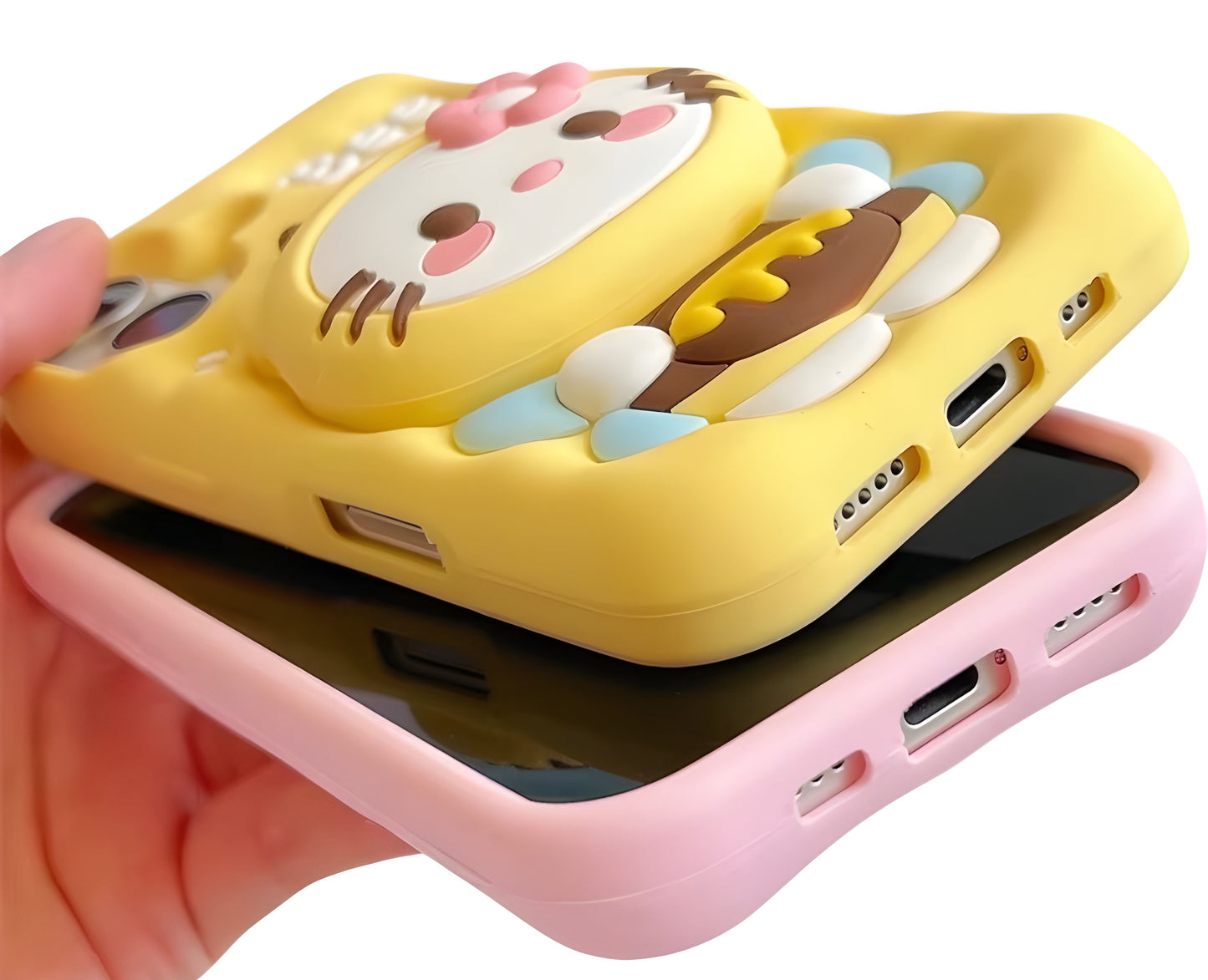 3D Bee Kitten Case