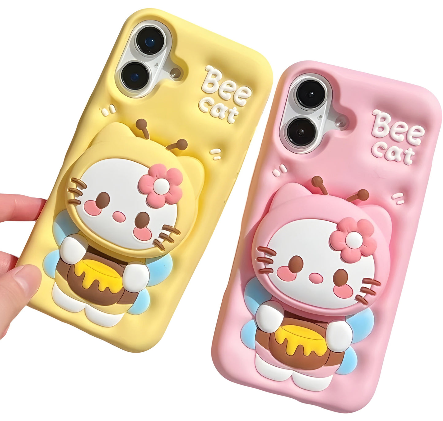 3D Bee Kitten Case