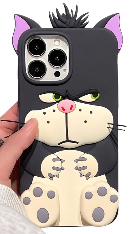 3D Lucifer Cat Case