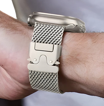 Titanium Milanese Watch Strap