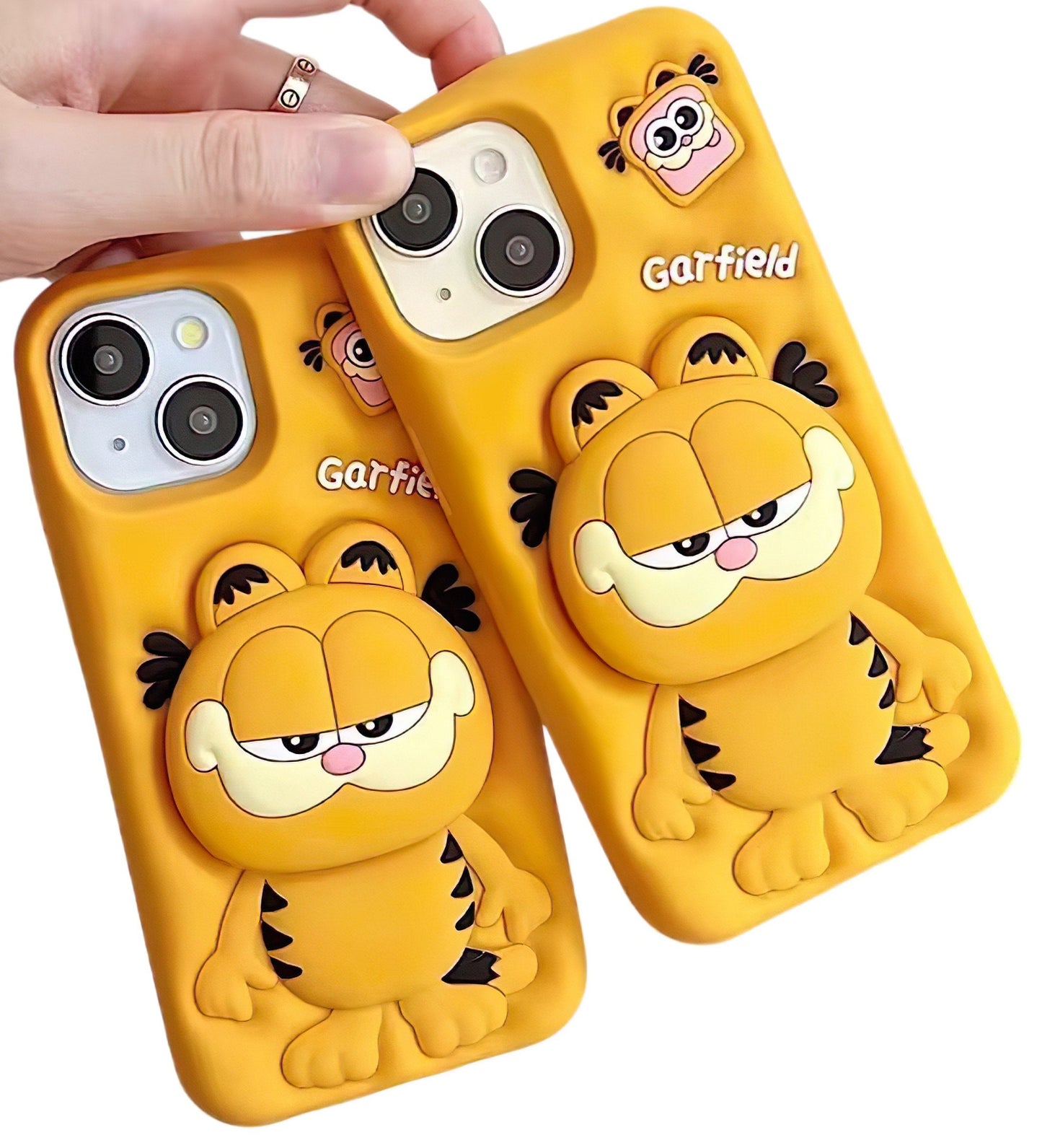 3D-Garfield Handyhülle mit Ständer