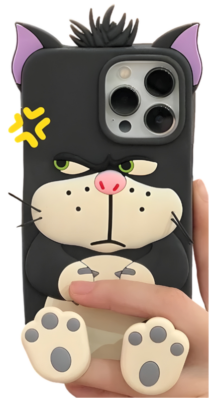 3D Lucifer Cat Case