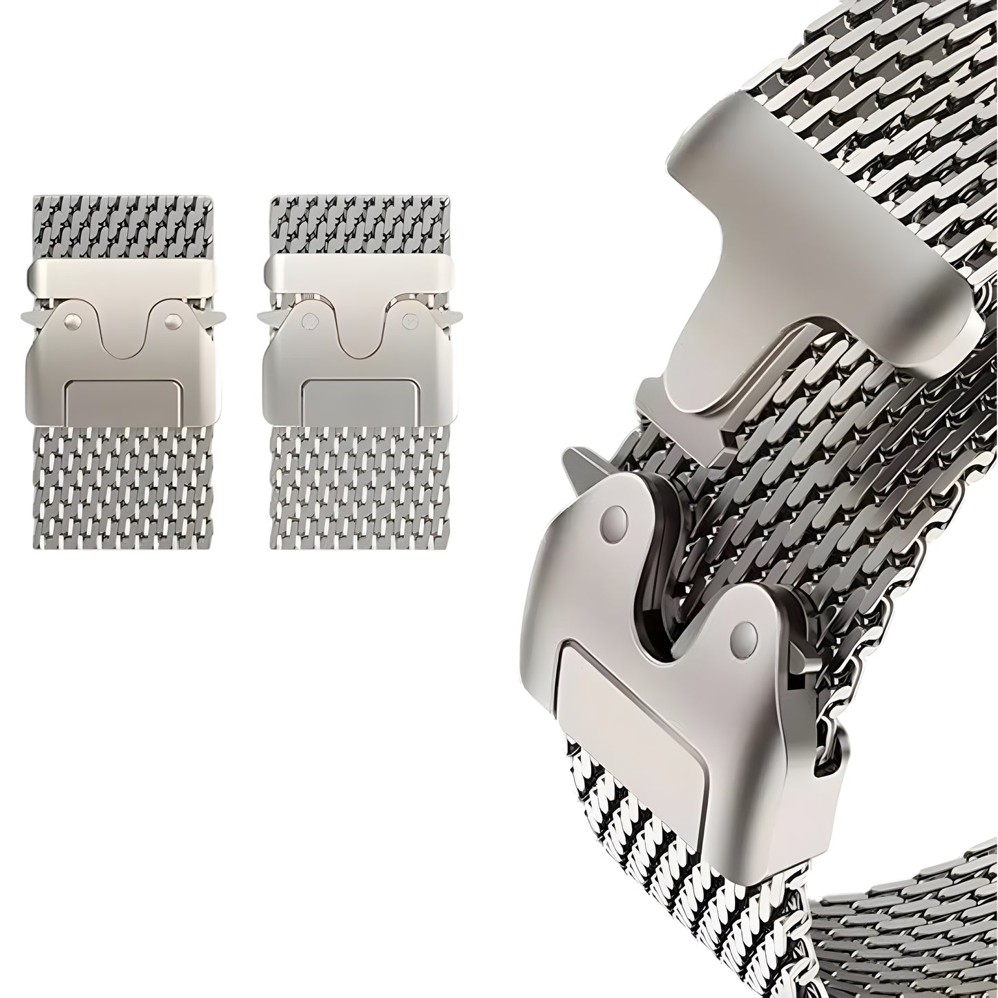 Titanium Milanese Watch Strap