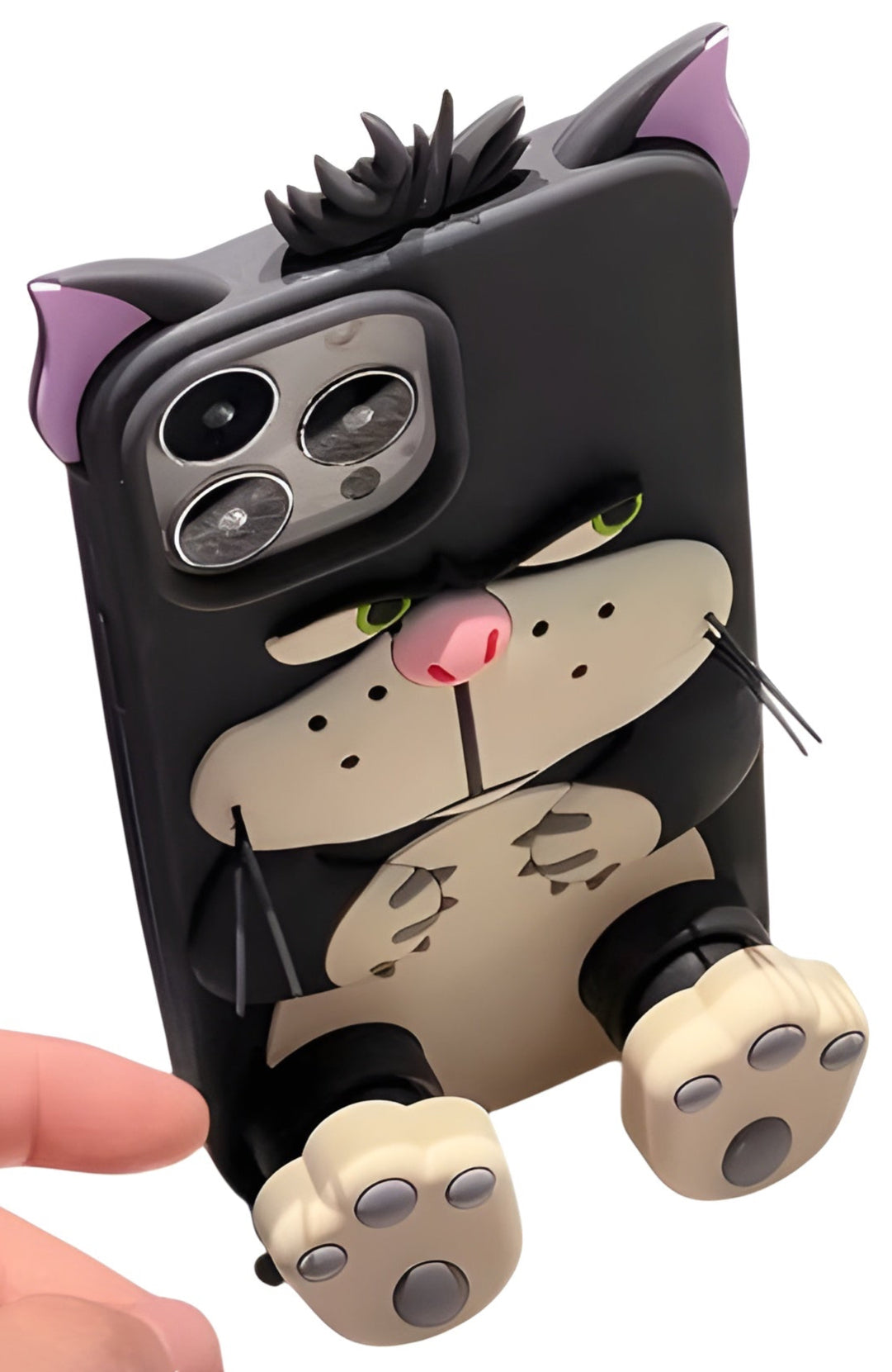 3D Lucifer Cat Case